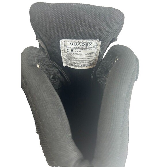 SUADEX Steel Toe Boots for Men Women Indestructible Non Slip Comfortable... - Picture 3 of 5